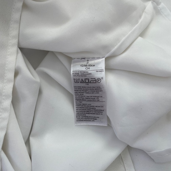 Banana Republic White Spaghetti Strap Tank Camisole - Size Small - Picture 4 of 5